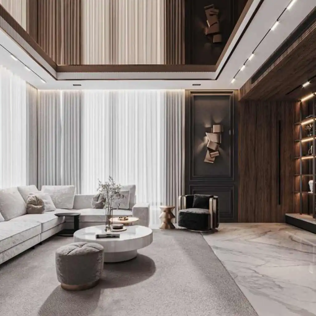 Luxury Living Room Design Dubai