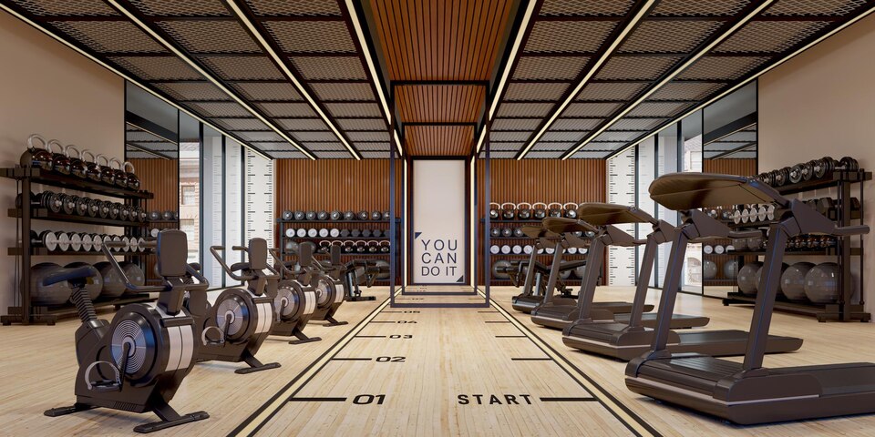 gym interior in Dubai