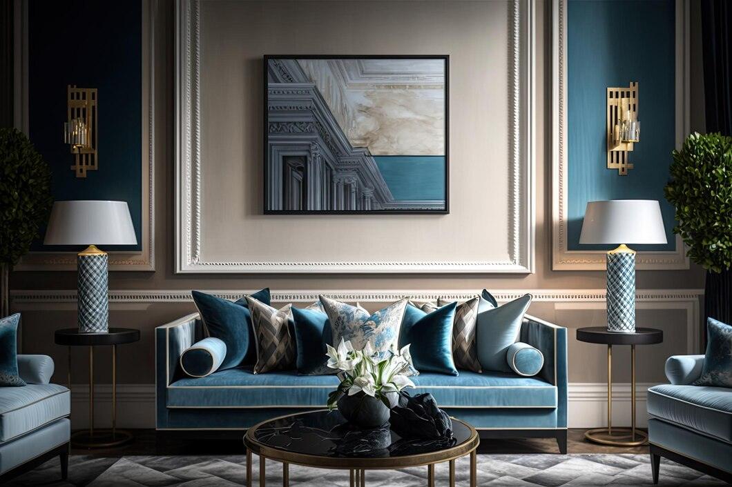 living room interior designers in Dubai