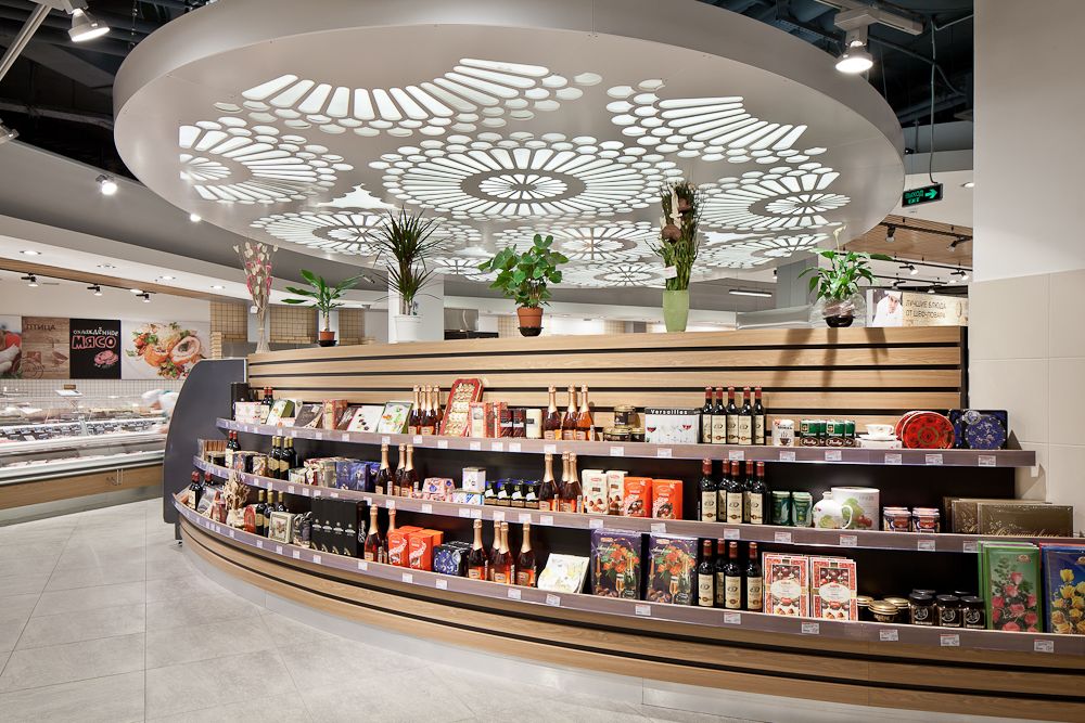 supermarket interior Dubai