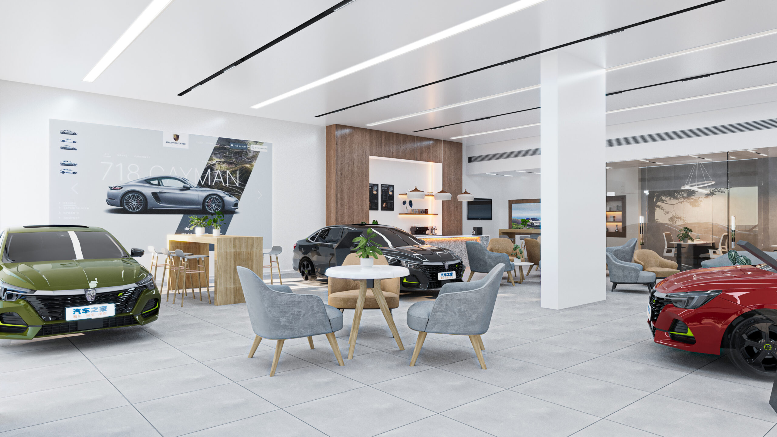 car showroom fitout company in UAE