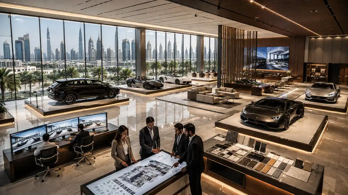 Choosing a Car Showroom Design Company in Dubai