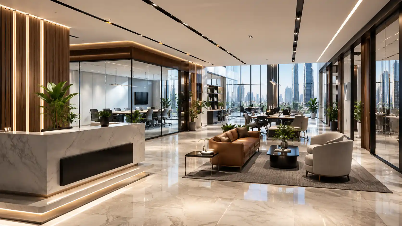 Business Center Interior Design in Dubai — What Makes a Great Fit-Out